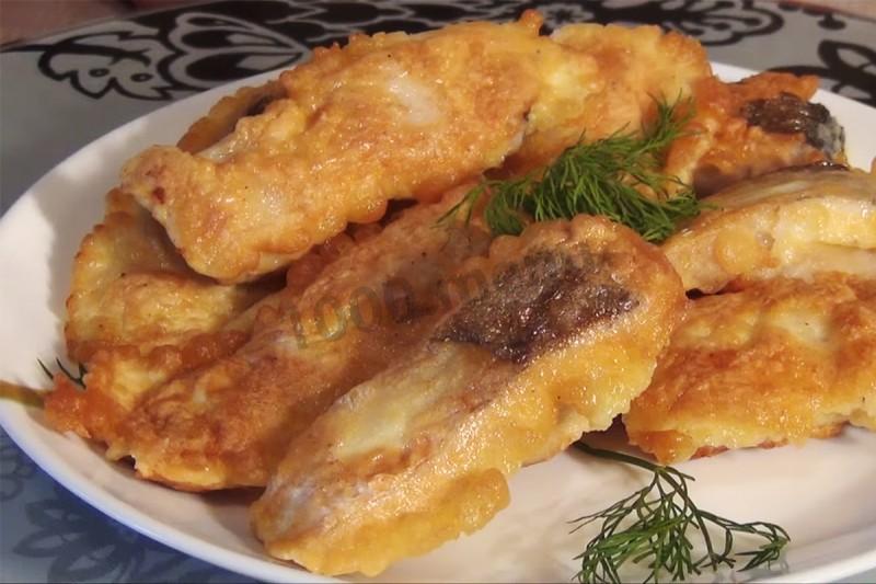 Рыбы в кляре рецепт простой на сковороде с фото пошагово