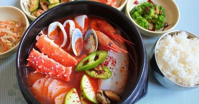 Корейский суп хемультан