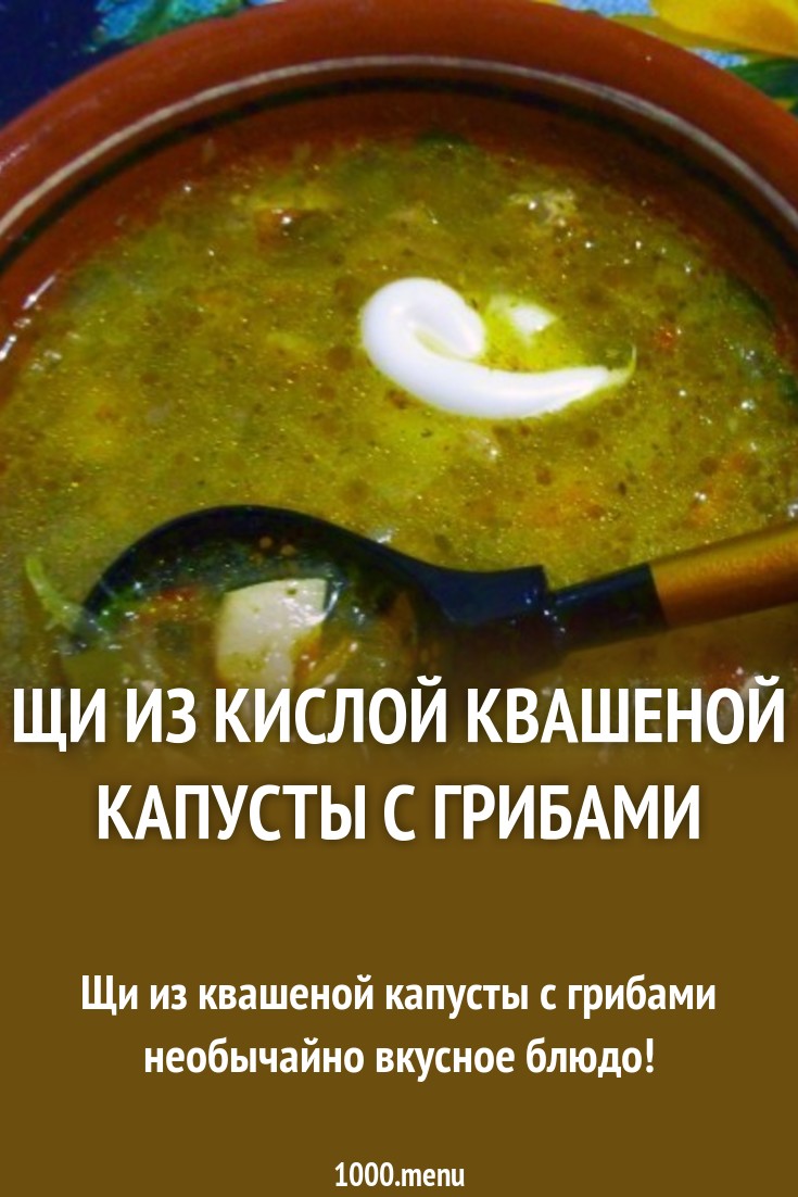 Щи с квашеной капустой мясные и постные: лучшие рецепты Щи с квашеной капустой мясные и постные: лучшие рецепты