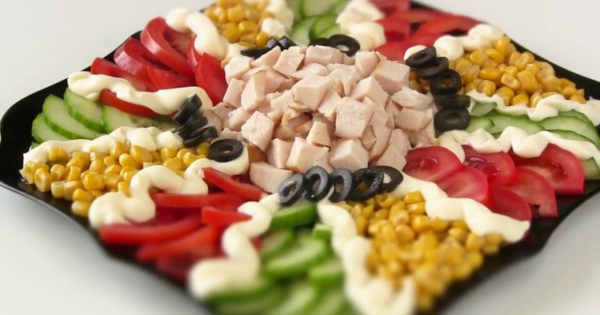 Рецепты салатов простые и вкусные и красивые пошагово Рецепты салатов простые и вкусные и красивые пошагово