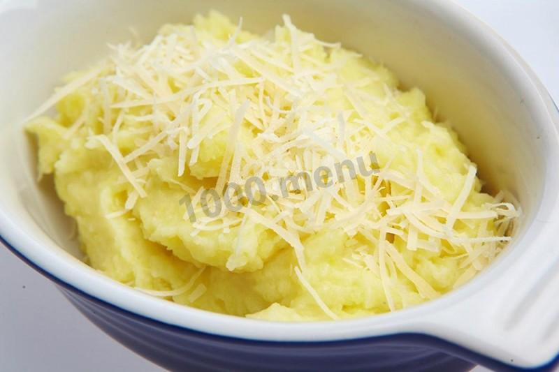 Картофельное пюре с сыром рецепт с фото пошагово