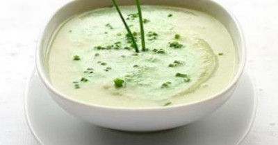 Кубинский суп из цветной капусты с сырным соусом