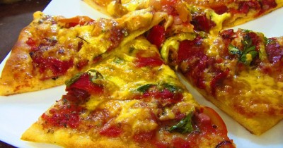 ВКУСНАЯ ДОМАШНЯЯ ПИЦЦА НА ДРОЖЖЕВОМ ТЕСТЕ