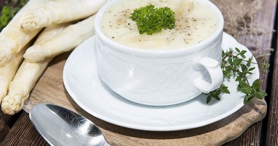 Крем суп из белой спаржи