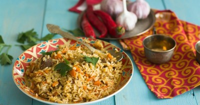 Плов из риса жасмин