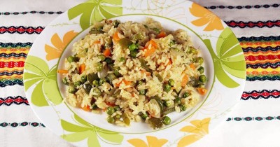 Рис жасмин с овощами