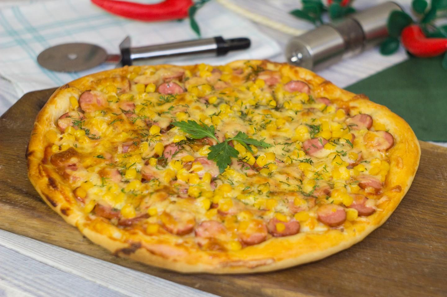 рецепт приготовления пиццы в домашних условиях с колбасой в духовке фото 91