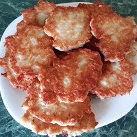 Картофельно-куриные оладьи. Картофельно-куриные оладьи.