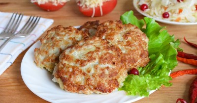 Котлеты рубленые из свинины