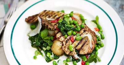 Эскалоп из свиной вырезки на сковороде