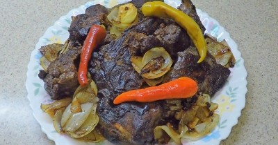 Мясо бобра в мультиварке