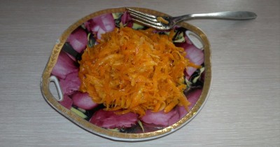 Морковка по-корейски для ленивой хозяйки