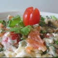 Блюда с маринованными грибами