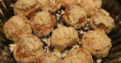 Кругляшки из индейки