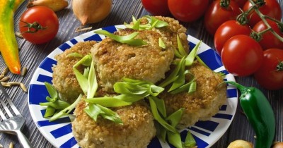 Рыбные котлеты из фарша трески