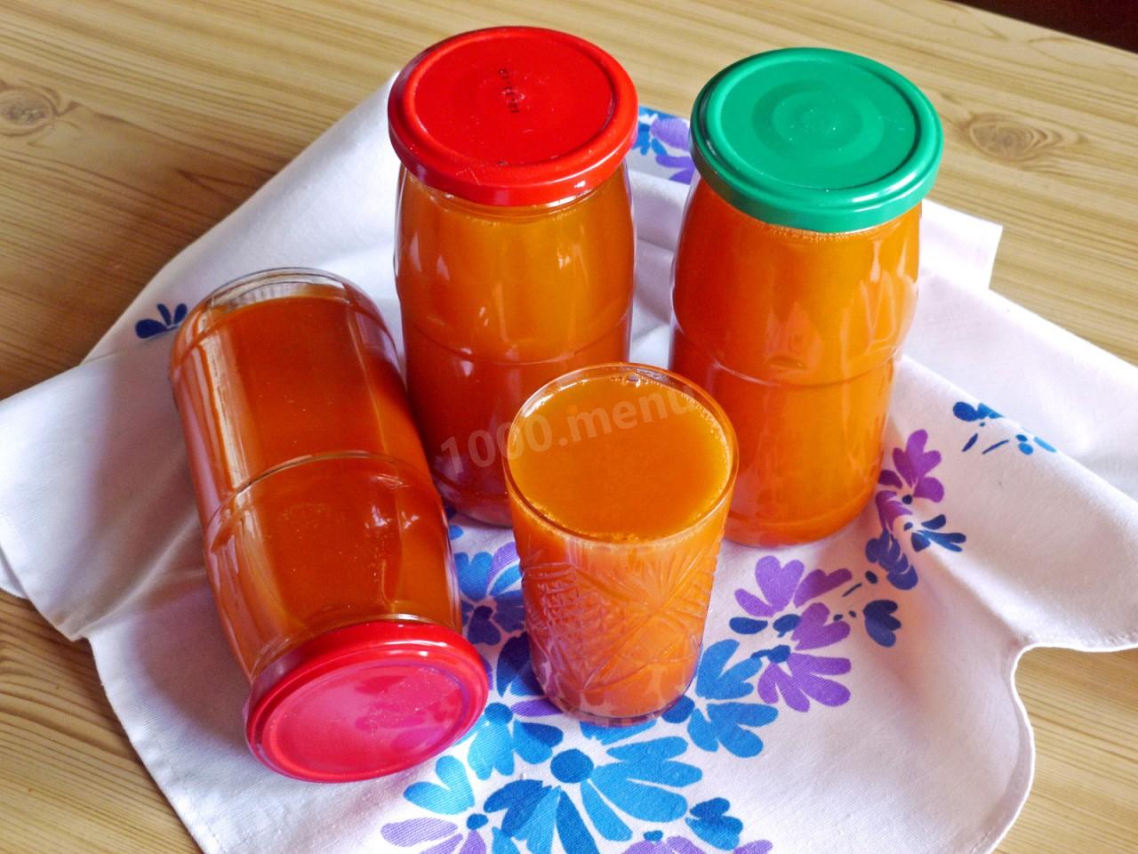 Как приготовить морковный сок в домашних условиях на зиму через соковыжималку: пошаговый рецепт