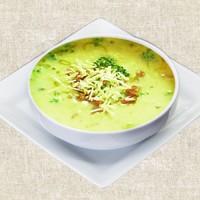 Пюре из брокколи с картофелем и сыром