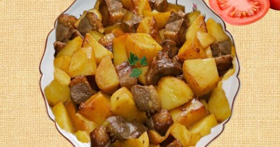 Филе утки с картофелем