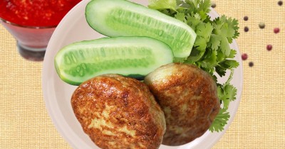 Котлеты из икры трески