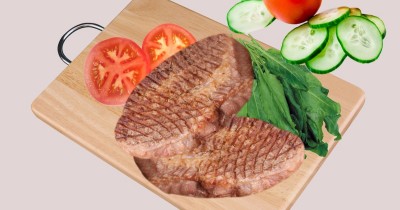 Свиной стейк в соевом соусе