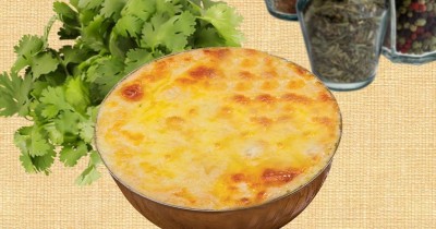 Классический жульен с белыми грибами