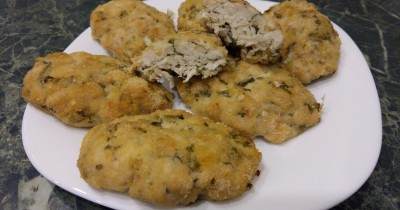 Куриные котлеты с пармезаном