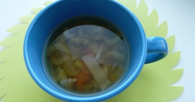 Диетический суп с овощами легкий