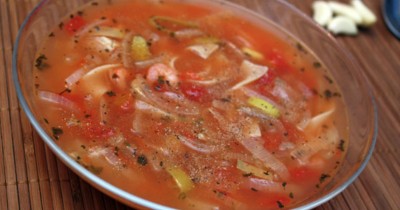 Суп томатный с лапшой