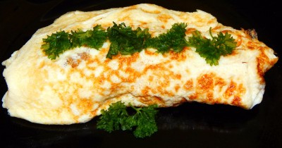 Японский омлет с рисом и овощами