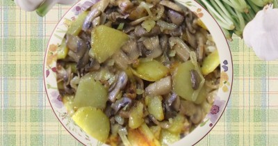 Волнушки жареные с картофелем