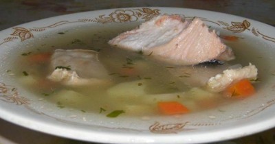 рыбный суп без крупы