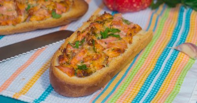  Батон с начинкой - пошаговый рецепт приготовления с фото  