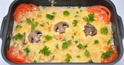 Фрикасе из кальмаров