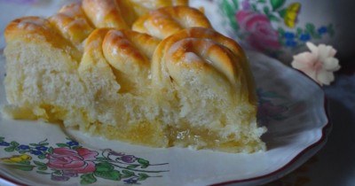 Пирог из хлебного теста