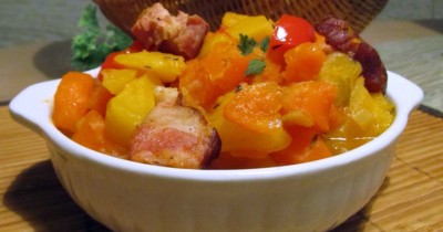 Овощное рагу с брюквой