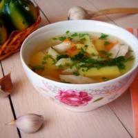 Суп с шейками и макаронами 5