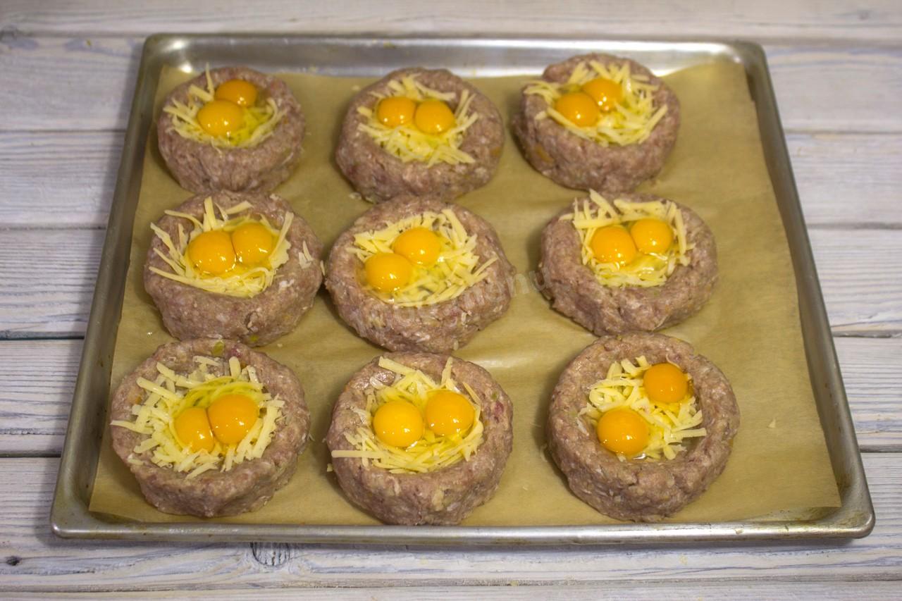 Яйца в фарше рецепт с фото в духовке