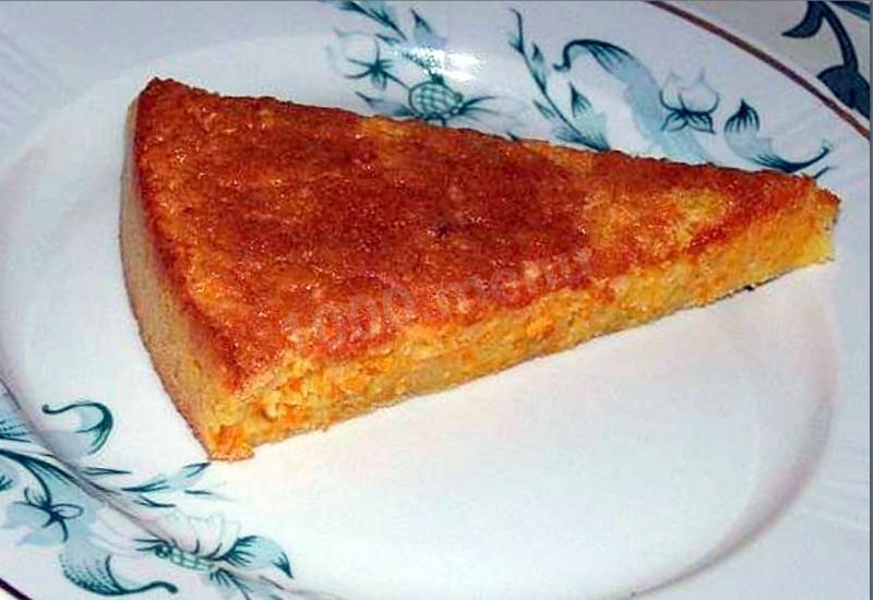 Пирог из тыквы в духовке простой рецепт с фото пошагово