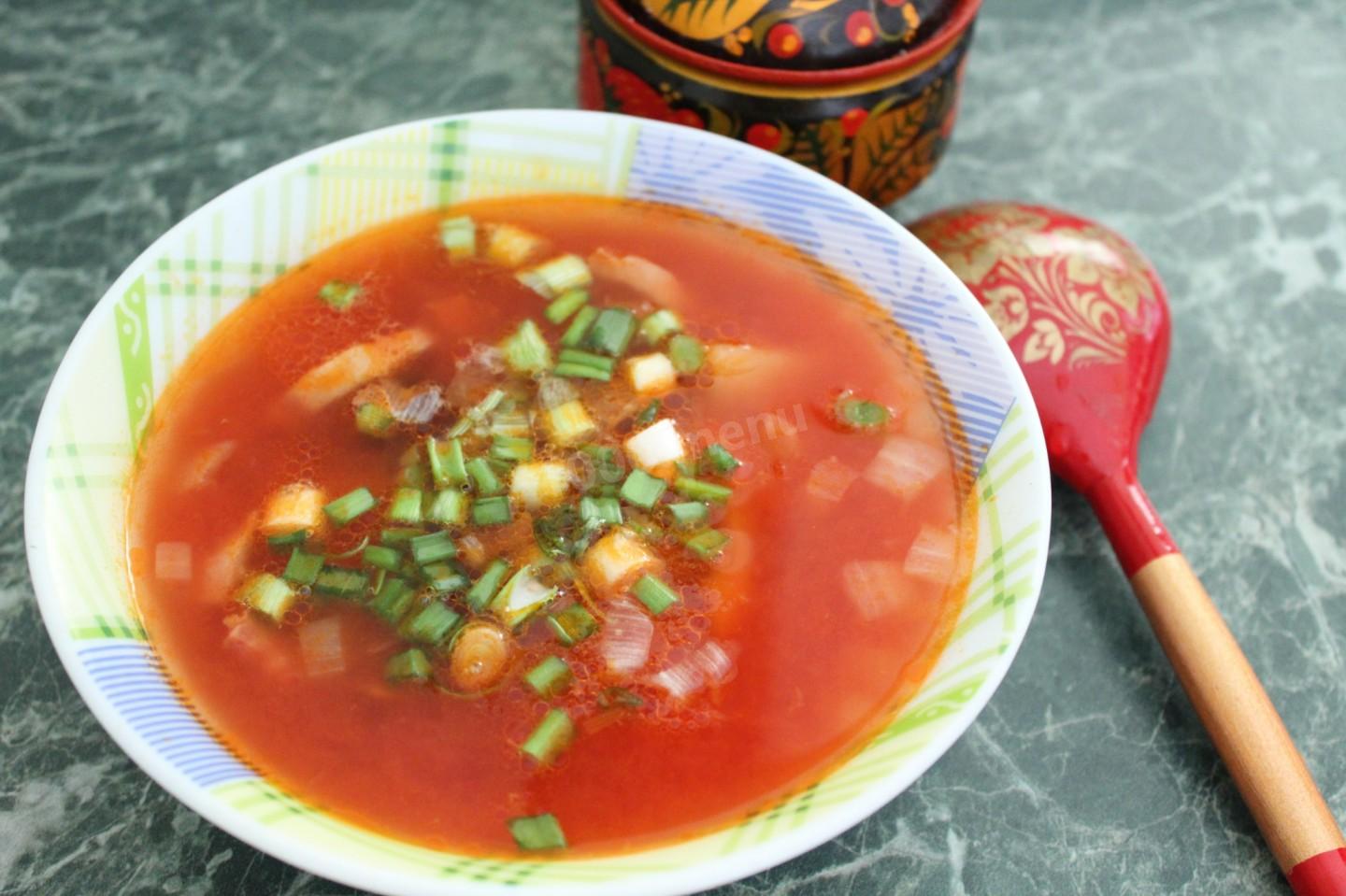 Суп из ветчины и фасоли: классический рецепт с нотками ароматной ветчины
