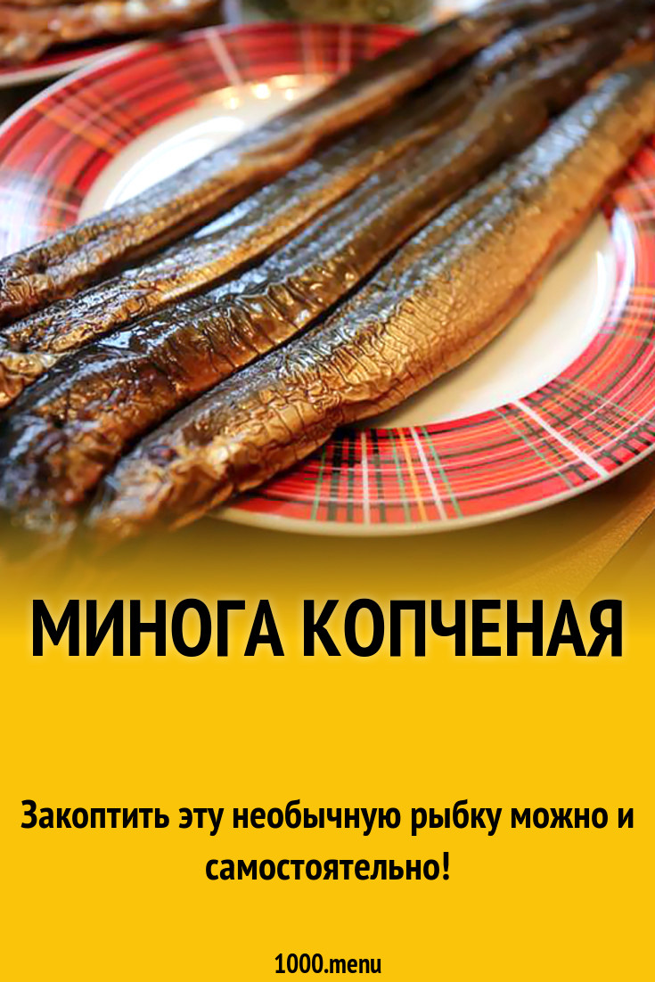 Минога копченая