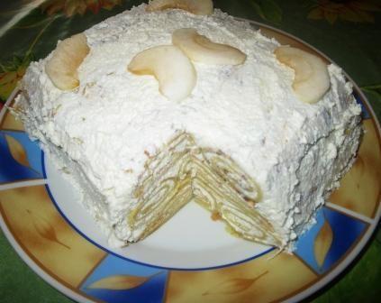 Торт Из Блинов Рецепт С Фото Пошагово