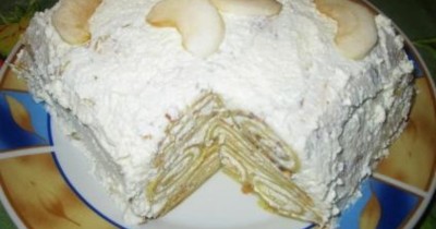 Торт из блинов