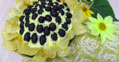 Салат Подсолнушек