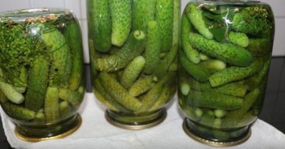 Маринованные хрустящие огурчики на зиму