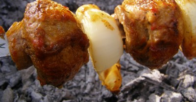  Шампиньоны на костре - пошаговый рецепт приготовления с фото  