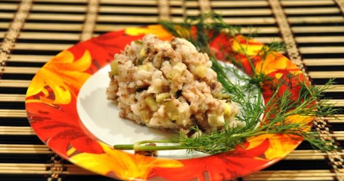 рецепт самого простого и вкусного рыбного салата рецепт самого простого и вкусного рыбного салата