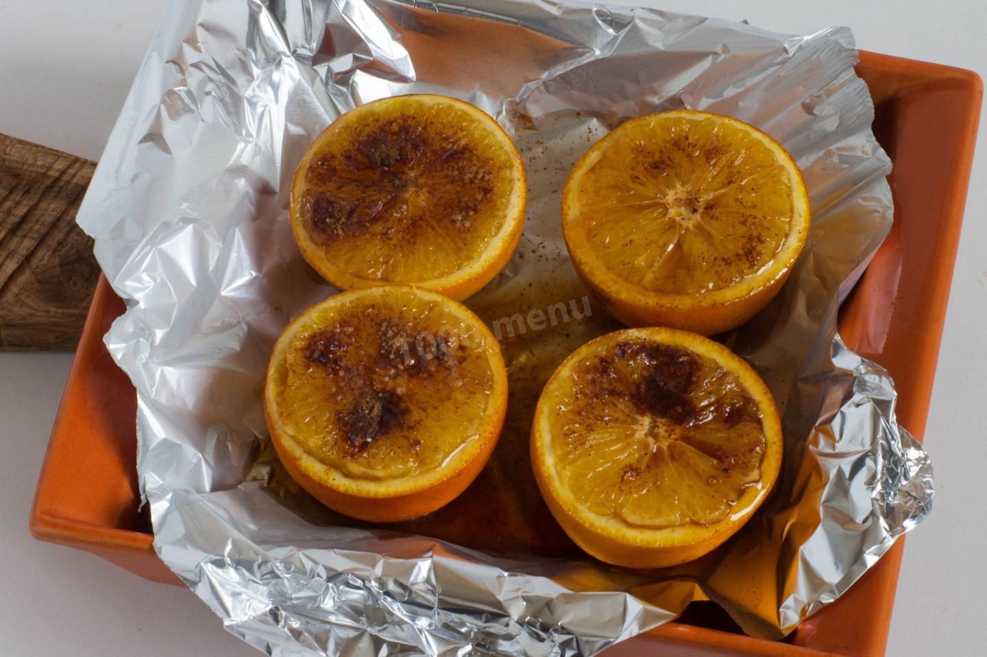 Апельсины в духовке десерт