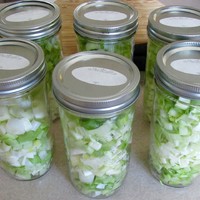 Рецепт диетических баклажанов с луком пореем