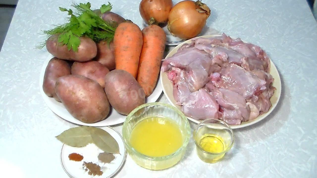 Жаркое по-домашнему из козьего мяса рецепт фото пошагово и видео - 1000.menu