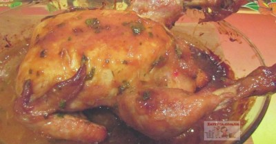 Курица в медово-горчичном маринаде